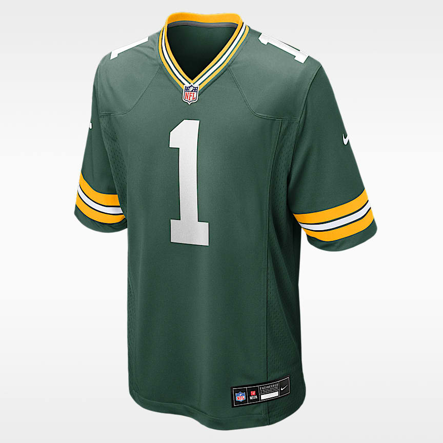 Green Bay Packers Draw Block Club Men's Nike NFL Pullover Crew